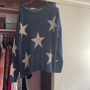 Easel brand star sweater